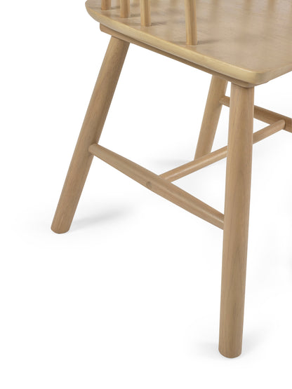 Kaito Oak Dining Chairs (Set of 2)