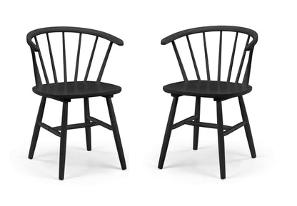 Modena Dining Chairs - Black (Set Of 2)