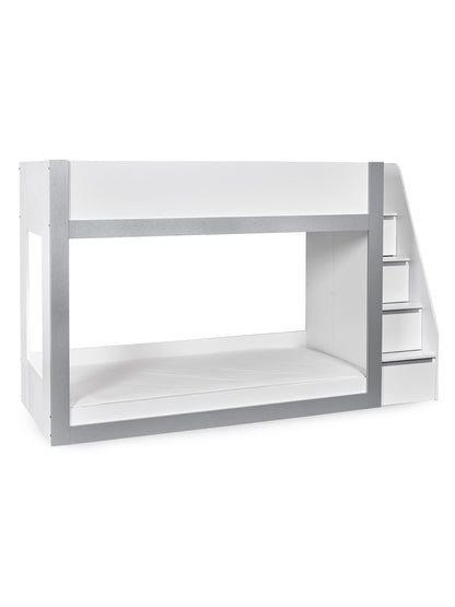 Gaia Bunk Bed - White and Silver