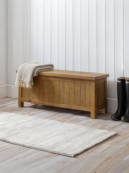 Aspen Storage Bench - Natural