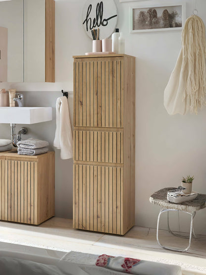 Austin 2 Door & 1 Drawer Narrow Cabinet