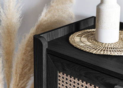 Sydney 3 Drawer Chest - Black Ash