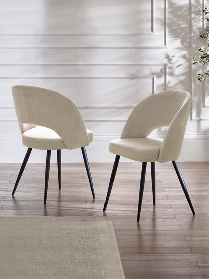 Ella Dining Chairs - Calico (Set Of 2)