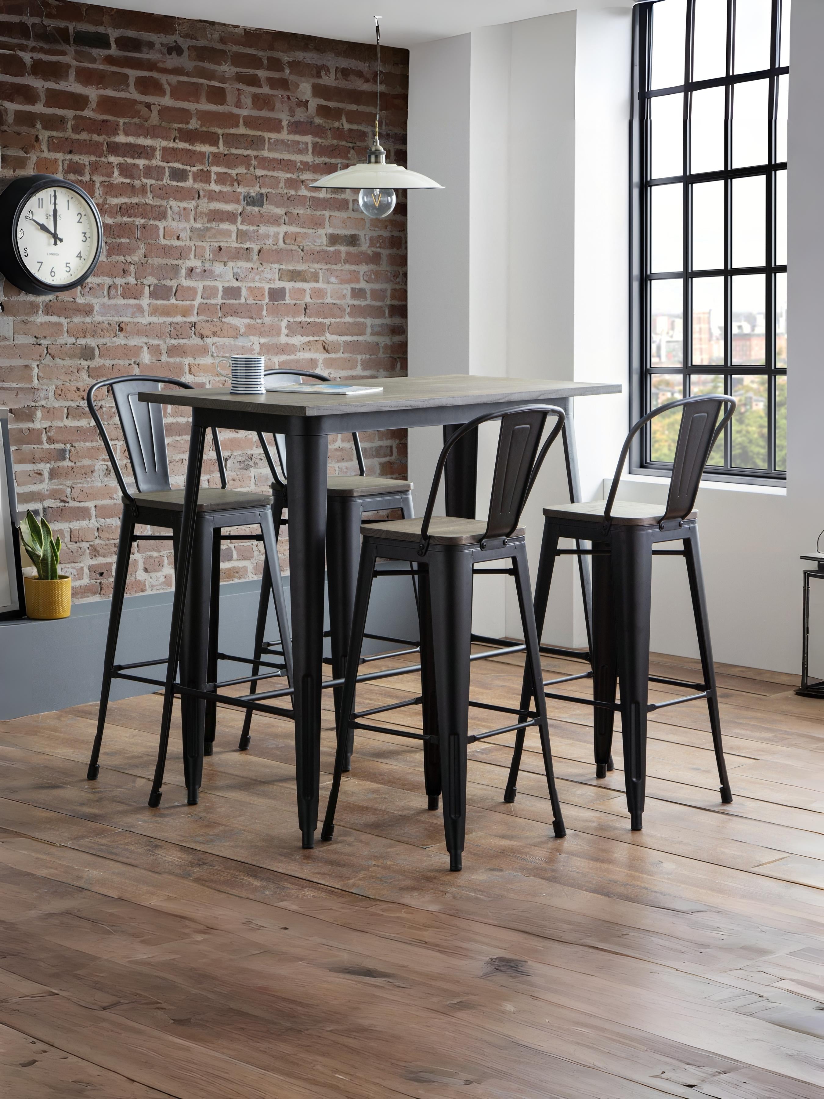 Grafton Metal Bar Stools (Set Of 2)