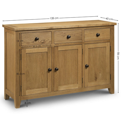 Julian Bowen Sideboard Astoria Sideboard Bed Kings
