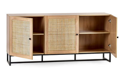 Julian Bowen Sideboard Padstow Sideboard - Oak Bed Kings