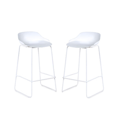 Rocco Stools - White (Set of 2)