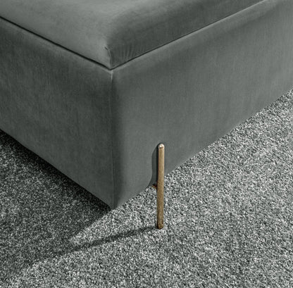 GFW Storage Ottoman Mystica Ottoman Storage Bench Grey Bed Kings