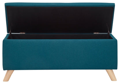 GFW Storage Ottoman Secreto Ottoman Teal Bed Kings