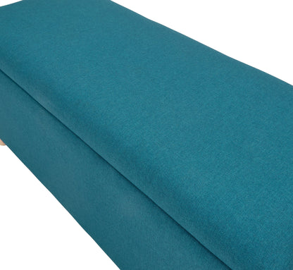 GFW Storage Ottoman Secreto Ottoman Teal Bed Kings