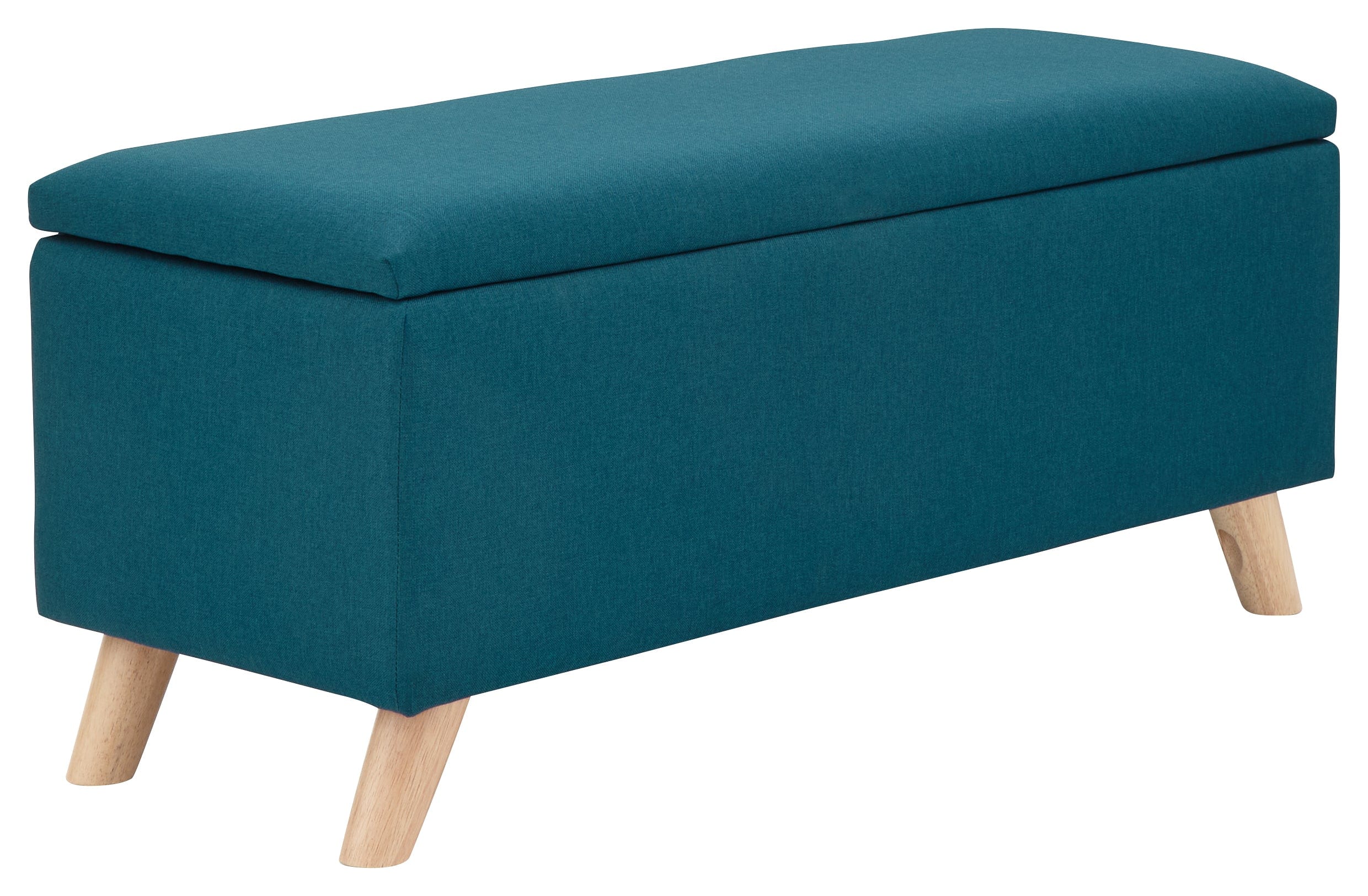 GFW Storage Ottoman Secreto Ottoman Teal Bed Kings