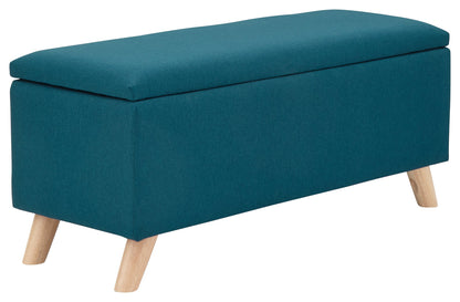 GFW Storage Ottoman Secreto Ottoman Teal Bed Kings