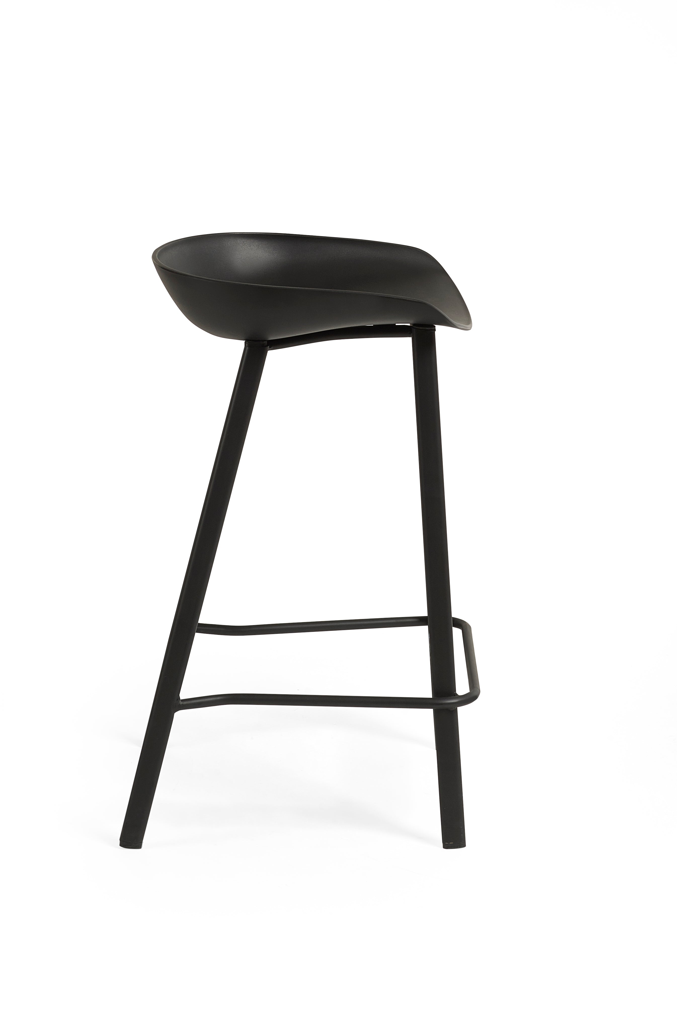 Renzo Bar Stool Black (Set of 2)