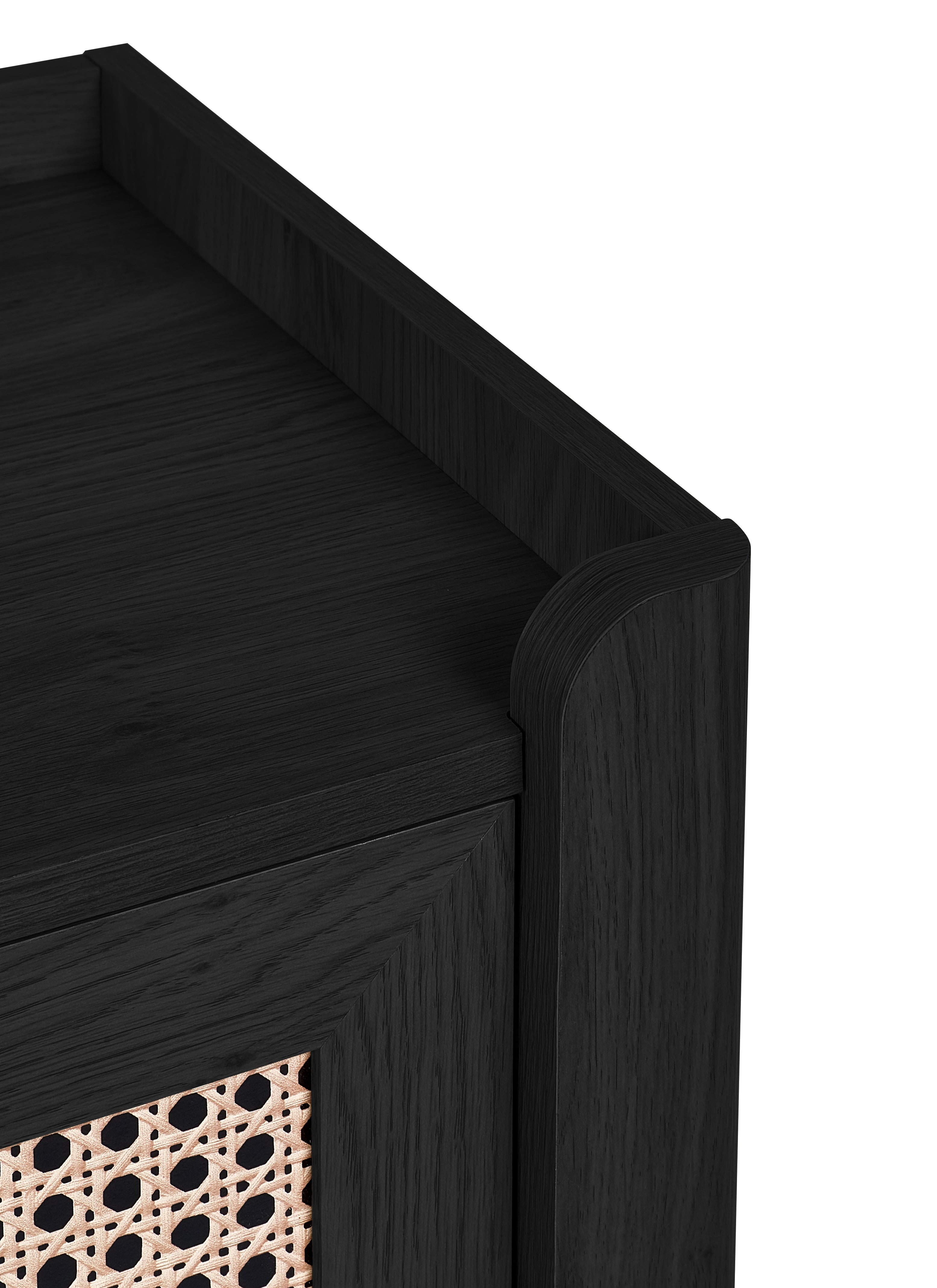 Sydney 3 Drawer Chest - Black Ash