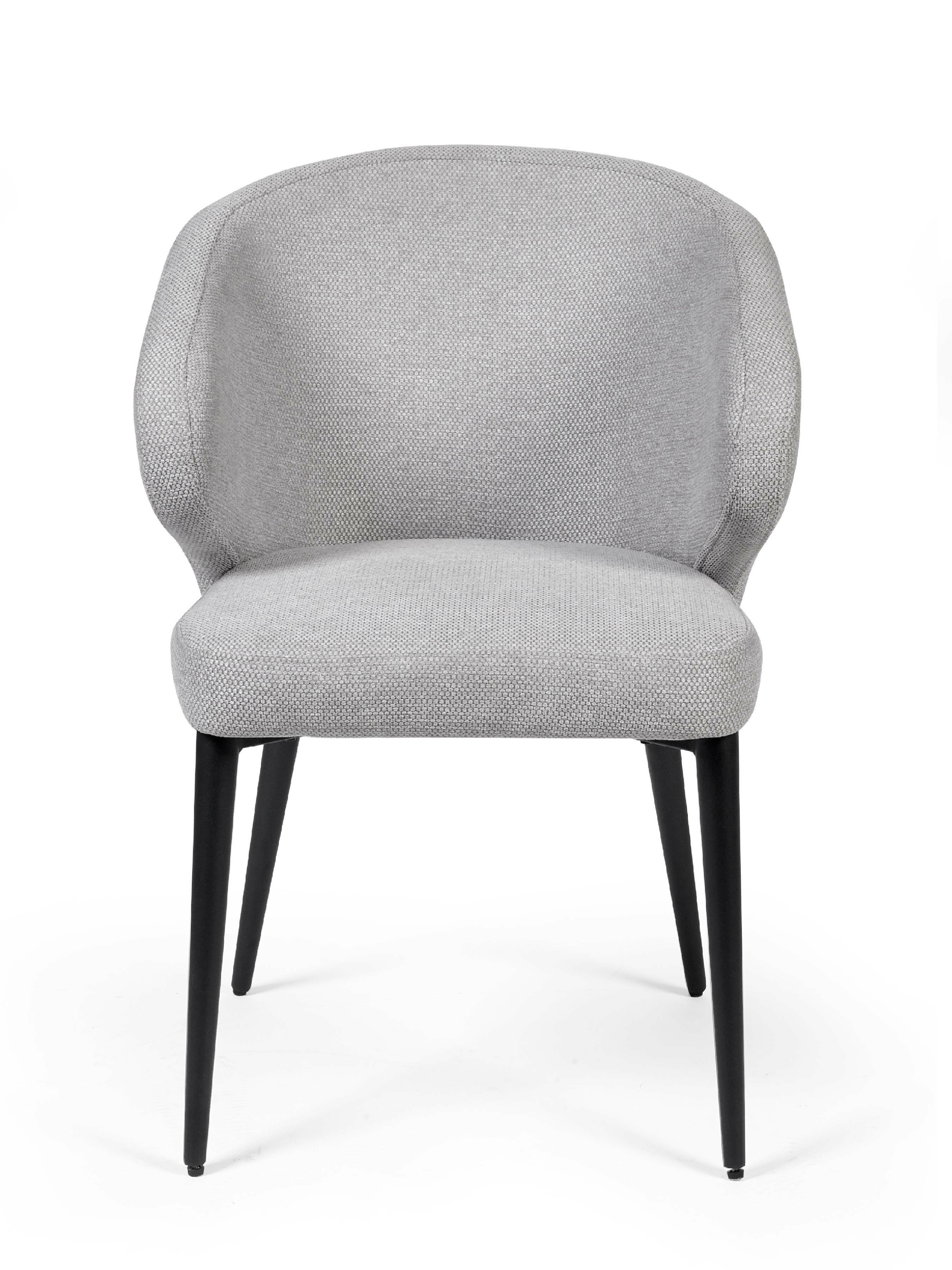 Marcus Light Grey Fabric Dining Chairs (Set of 2)