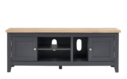 Julian Bowen TV Unit Bordeaux Tv Unit Dark Grey Bed Kings