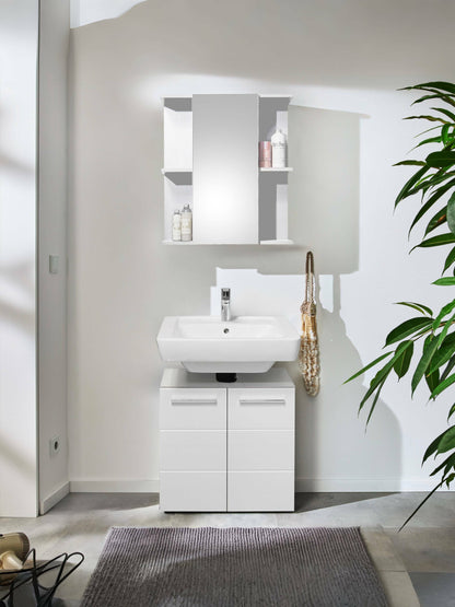 Mandy 1 Door Mirrored Cabinet