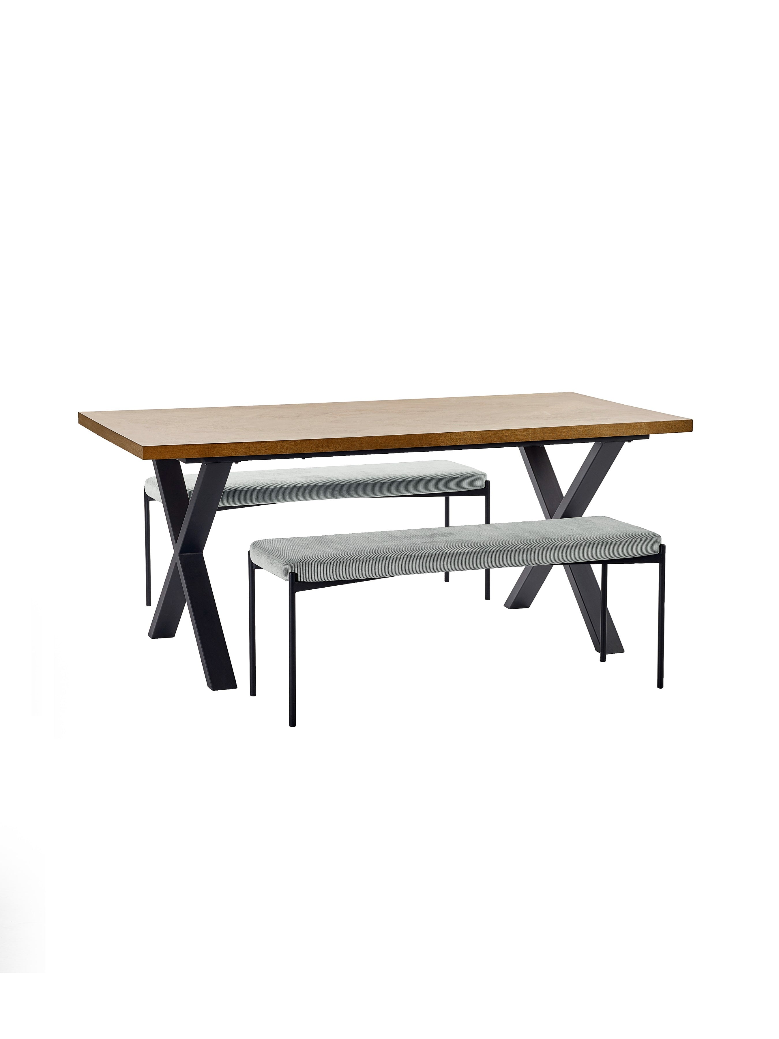 Leonie Bench - Grey