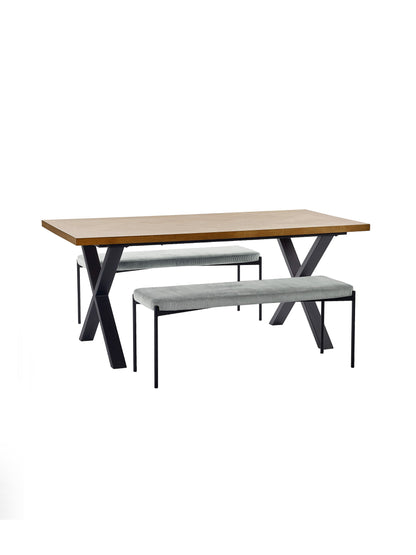 Leonie Bench - Grey