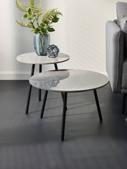 Casper Set of Side Tables Grey