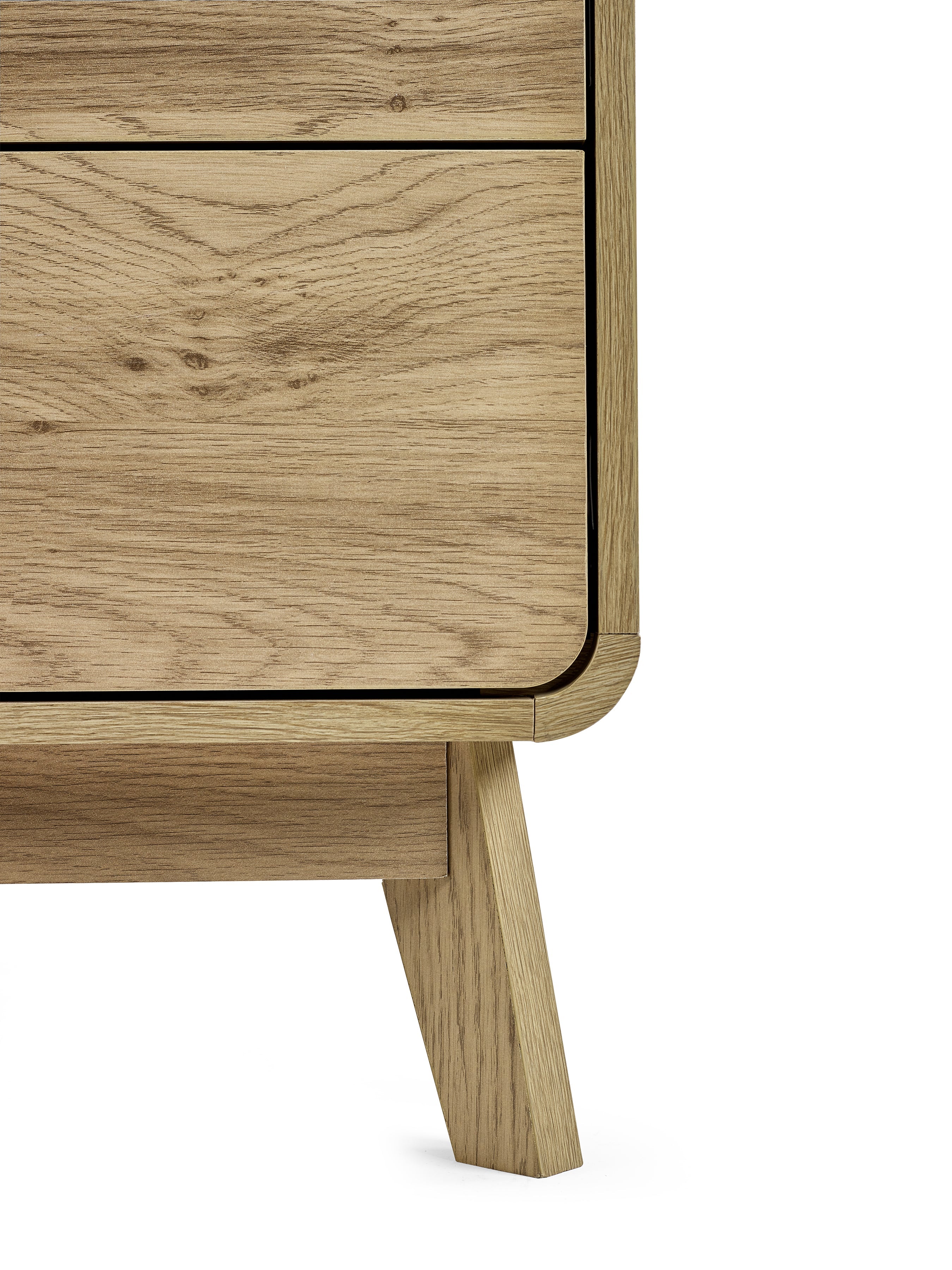 Ingrid 5 Drawer Chest Oak