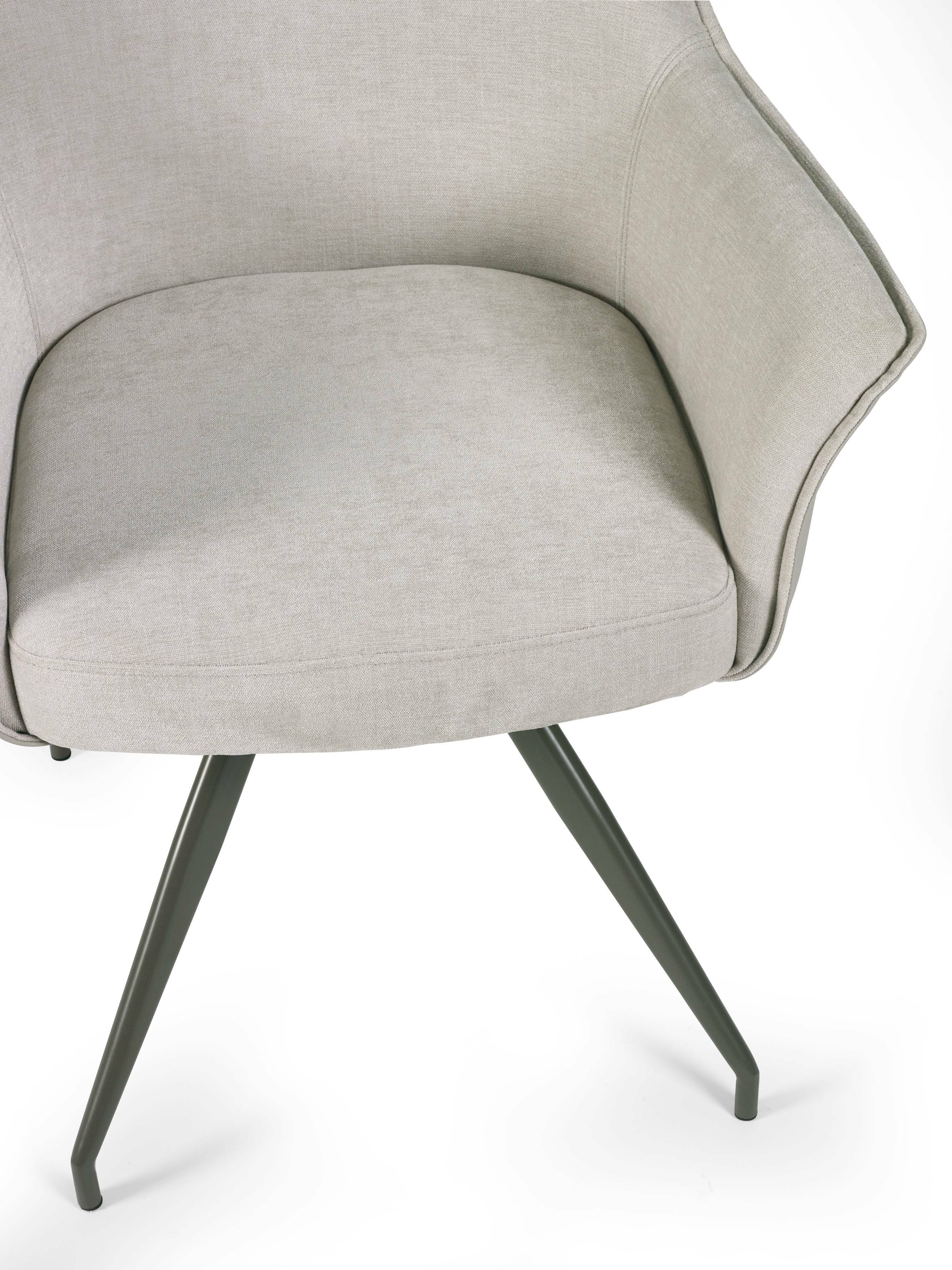 Noah Ivory Fabric Dining Chair