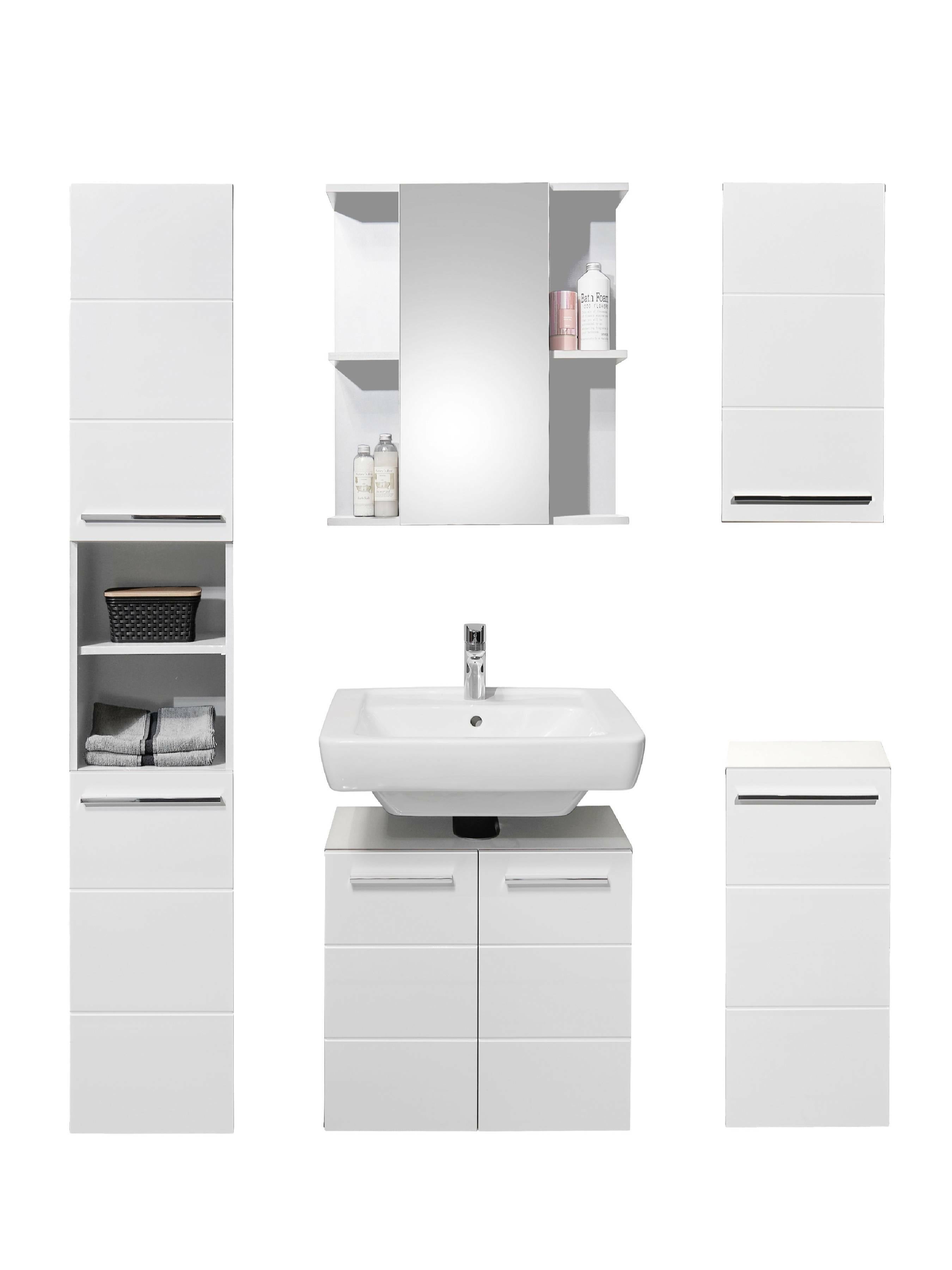 Mandy 1 Door Mirrored Cabinet