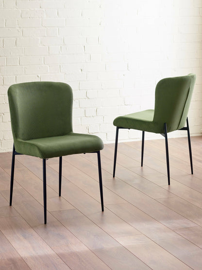 Leonie Dining Chairs - Green (Set of 2)