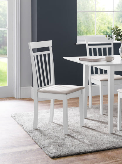 Coast White Dining Chairs (Set of 2)