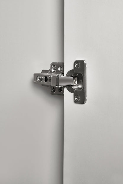 Julian Bowen Wardrobe Alba 2 Door Wardrobe - Silk Grey Bed Kings