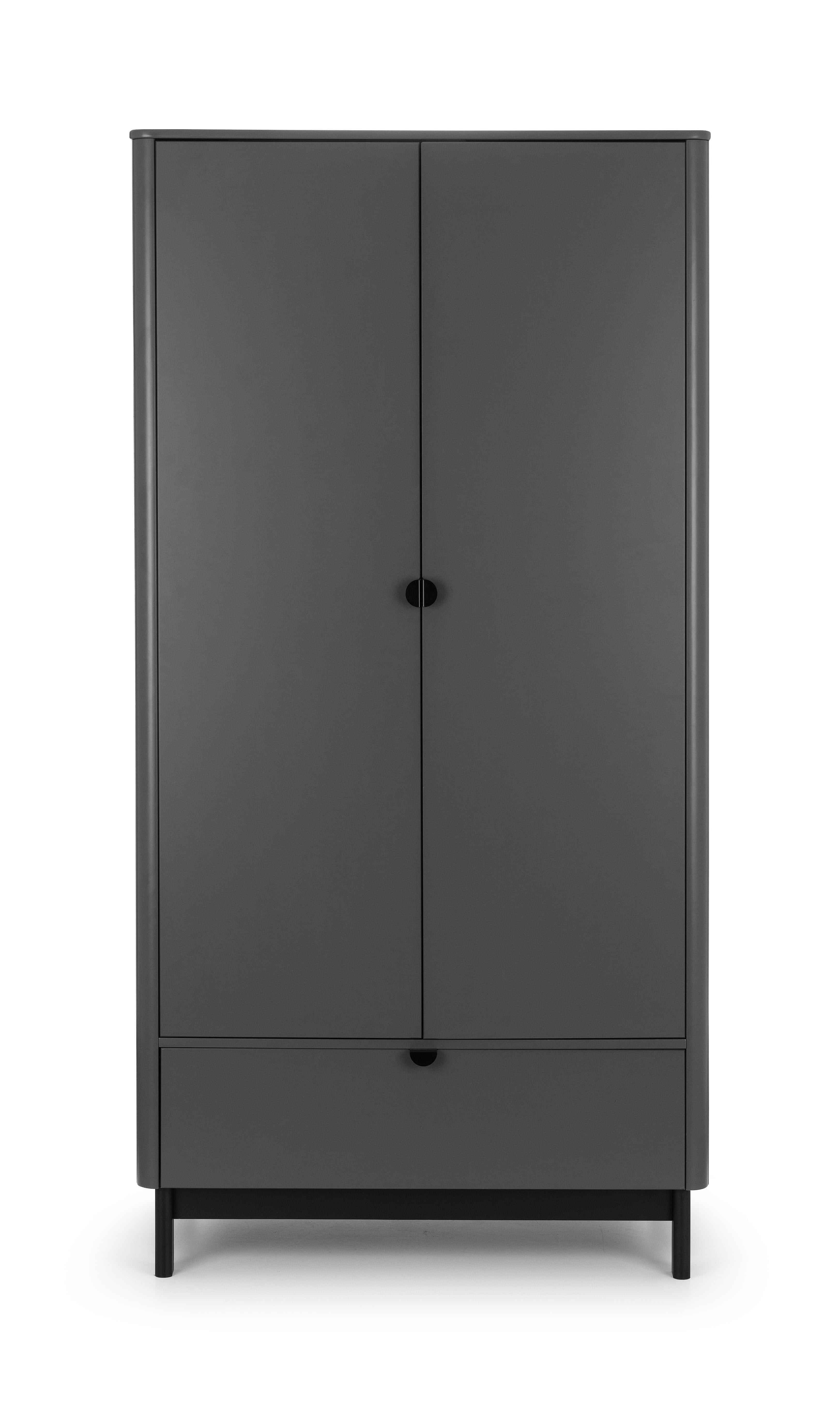 Julian Bowen Wardrobe Chloe 2 Door 1 Drawer Wardrobe Bed Kings