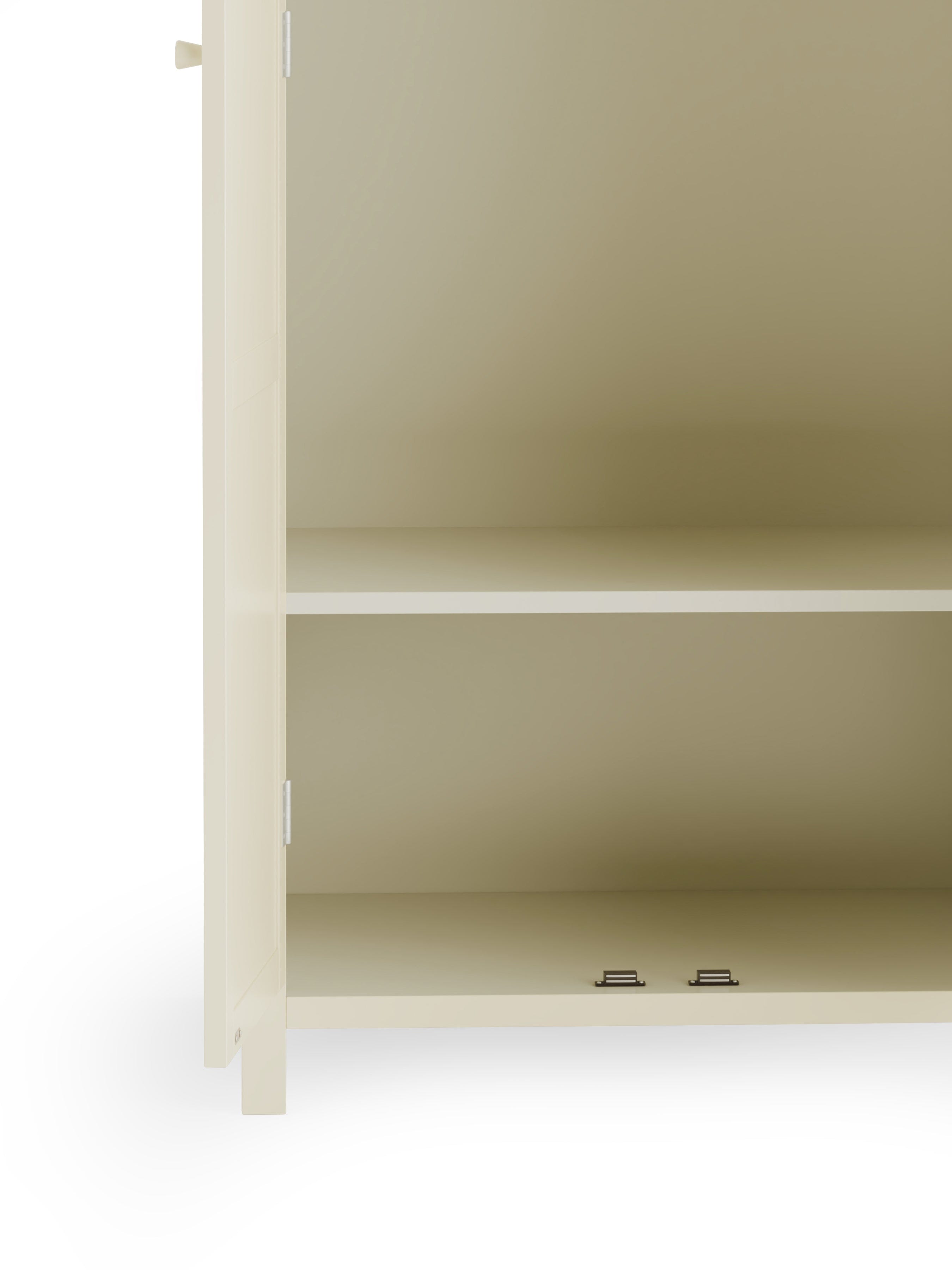 Julian Bowen Wardrobe Coxmoor Wardrobe - Ivory and Oak Bed Kings