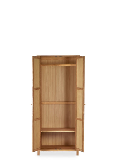 Julian Bowen Wardrobe Coxmoor Wardrobe - Oak Bed Kings