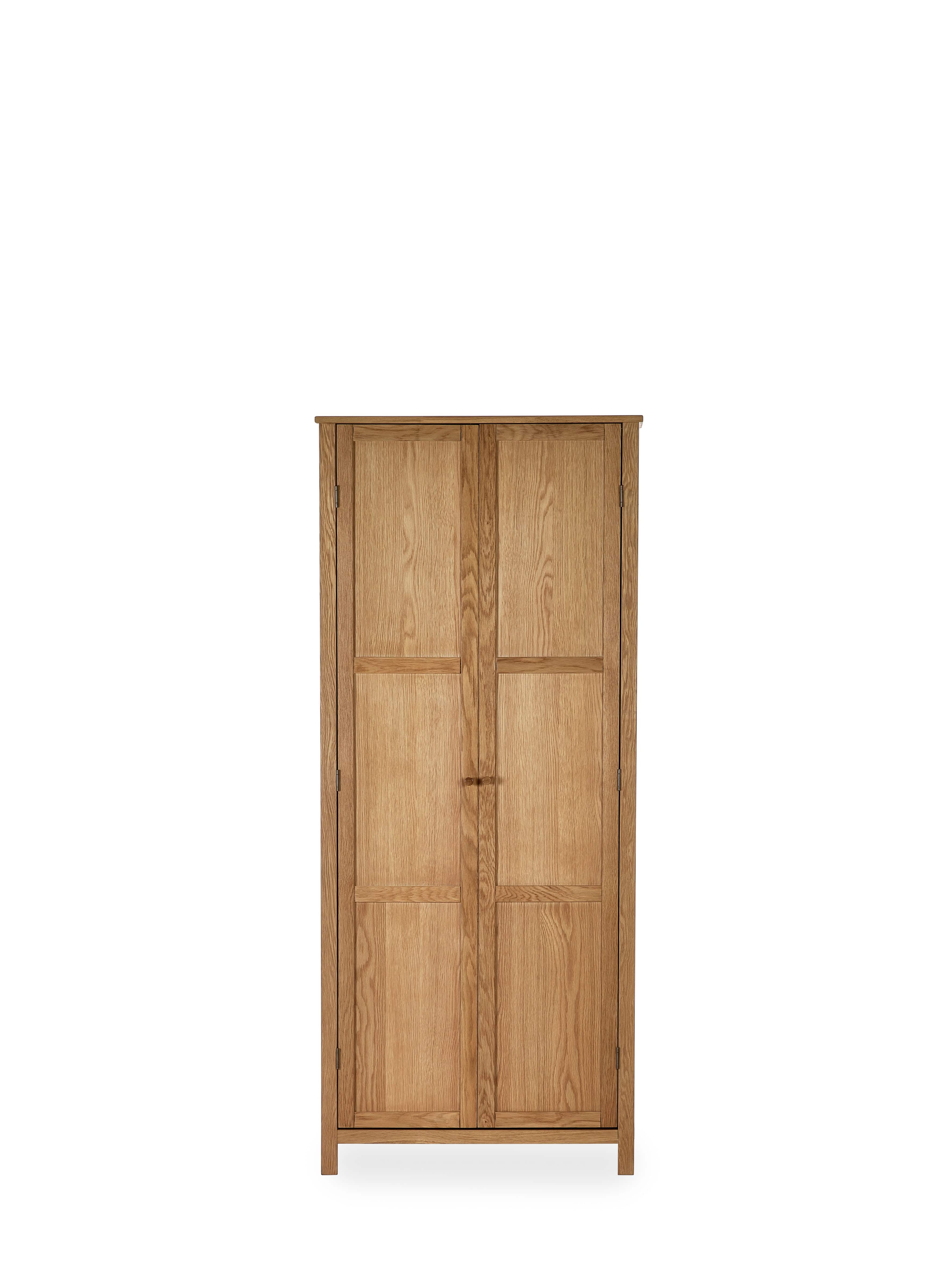 Julian Bowen Wardrobe Coxmoor Wardrobe - Oak Bed Kings
