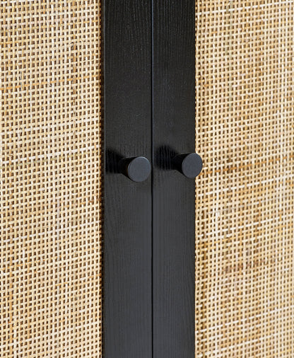 Julian Bowen Wardrobe Padstow Wardrobe - Black Bed Kings