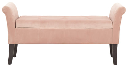 GFW Window Seat Osborne Window Seat Blush Pink Bed Kings