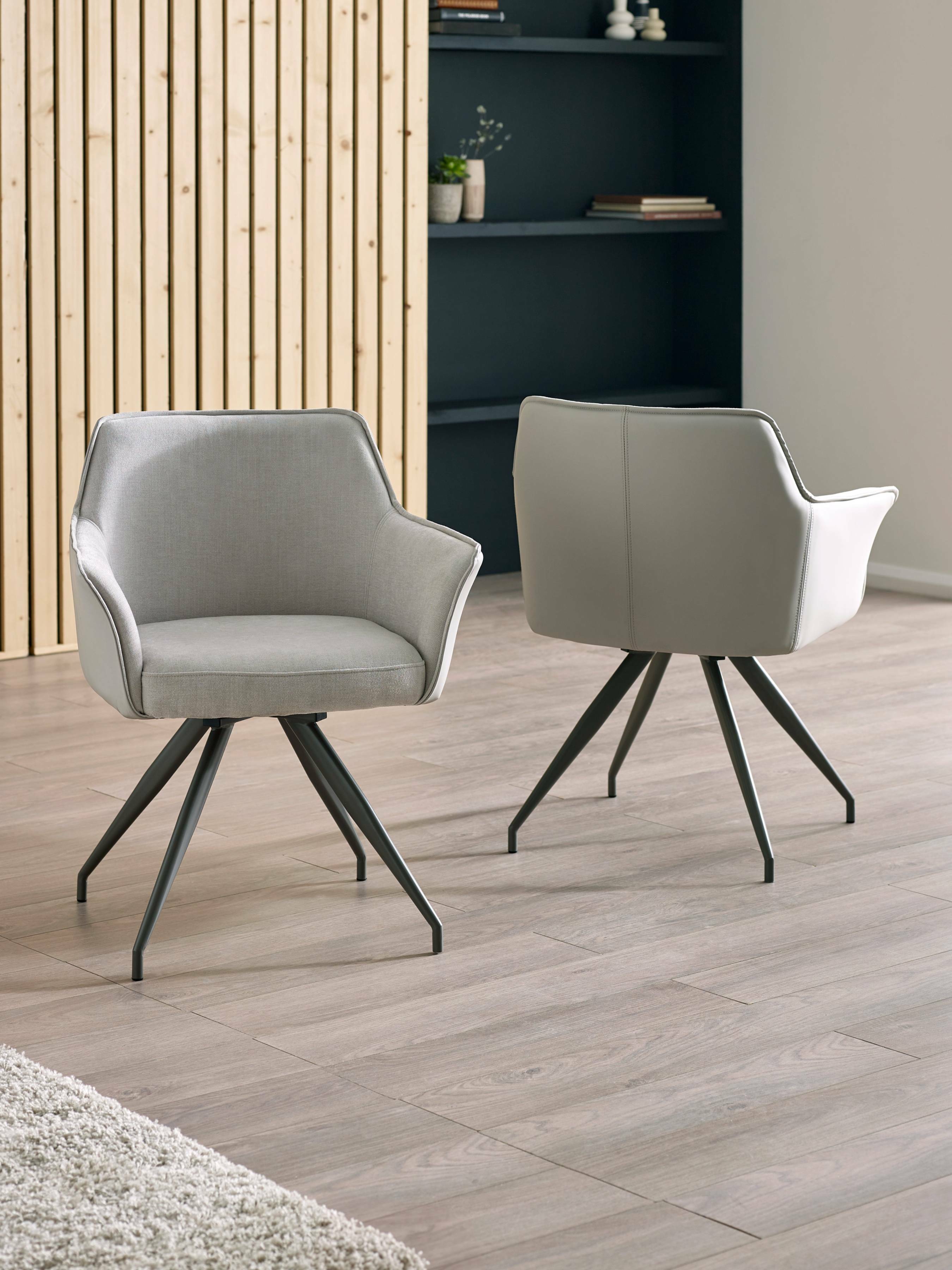 Noah Ivory Fabric Dining Chair