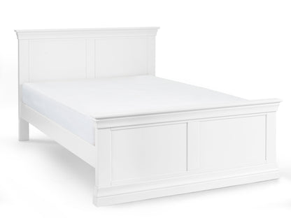 Julian Bowen Wood Bed Clermont Bed - Surf White Bed Kings
