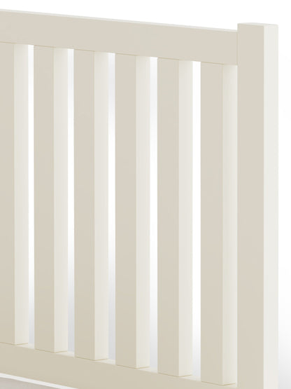 Julian Bowen Wood Bed Coxmoor Bed - Ivory and Oak Bed Kings