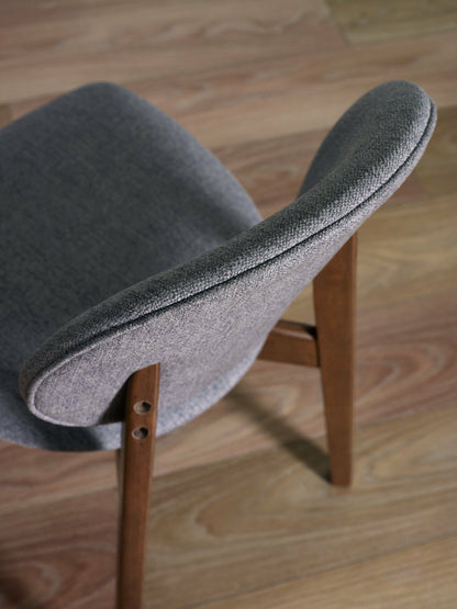 Artemis Walnut and Grey Dining Chairs (Set of 2)