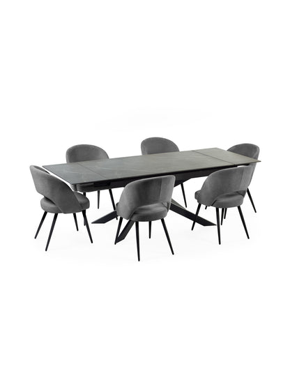 Ella Dining Chairs - Onyx (Set of 2)