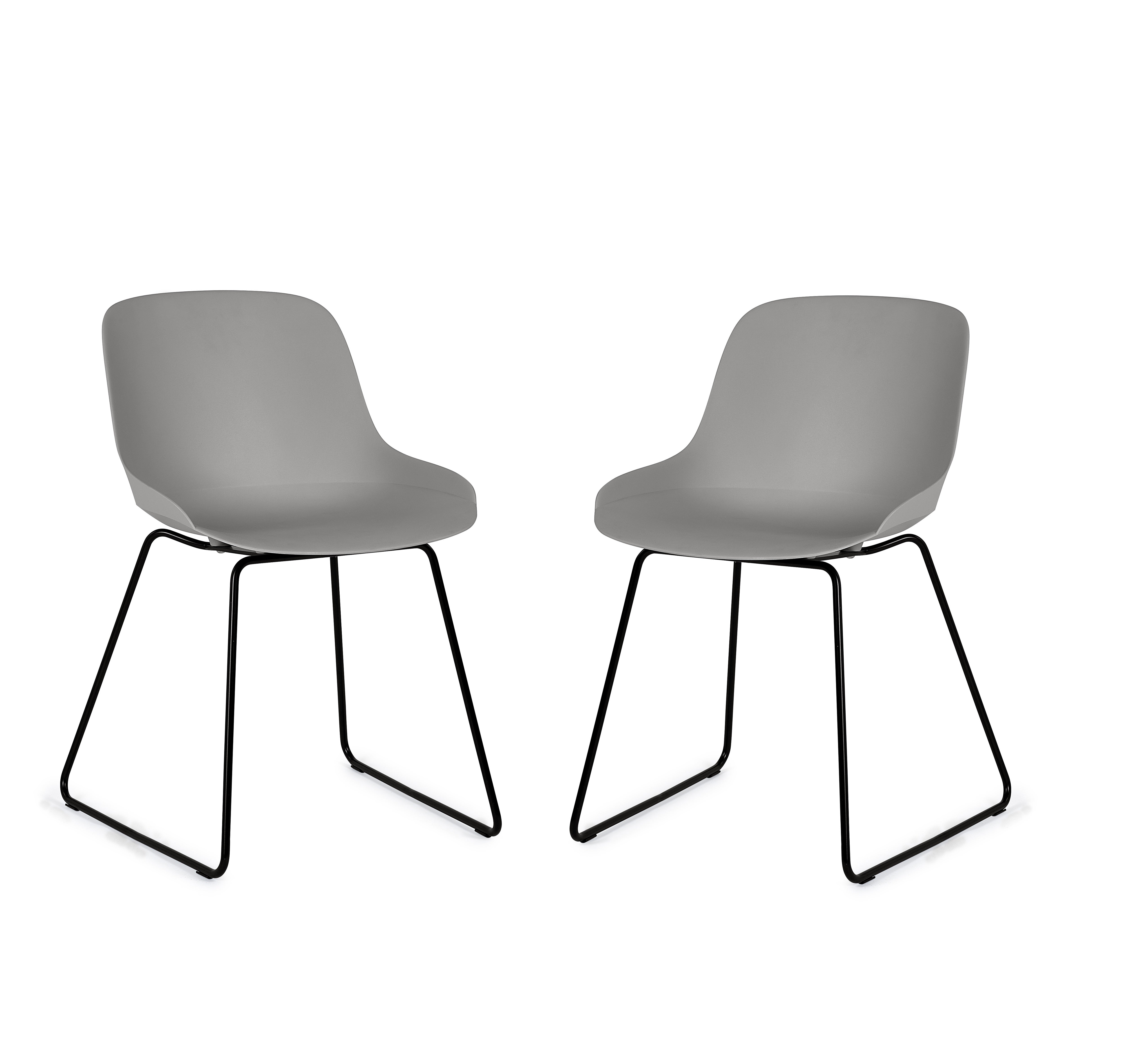 Rocco Chairs - Light Grey (Set Of 2)