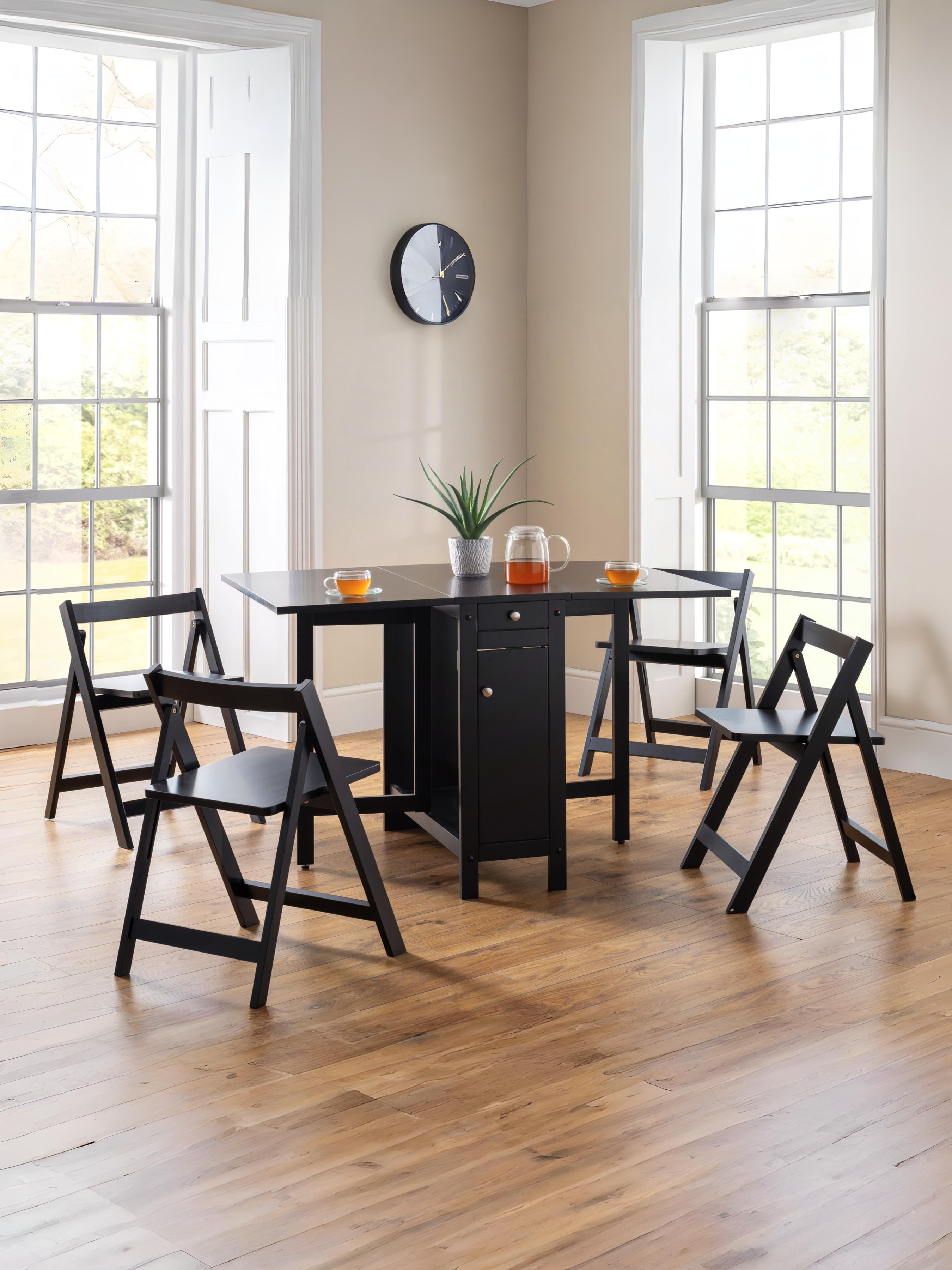 Savoy Dining Set - Black