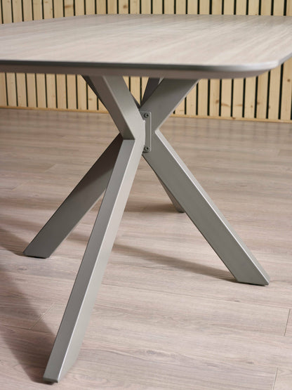 Noah Taupe Rectangular Dining Table