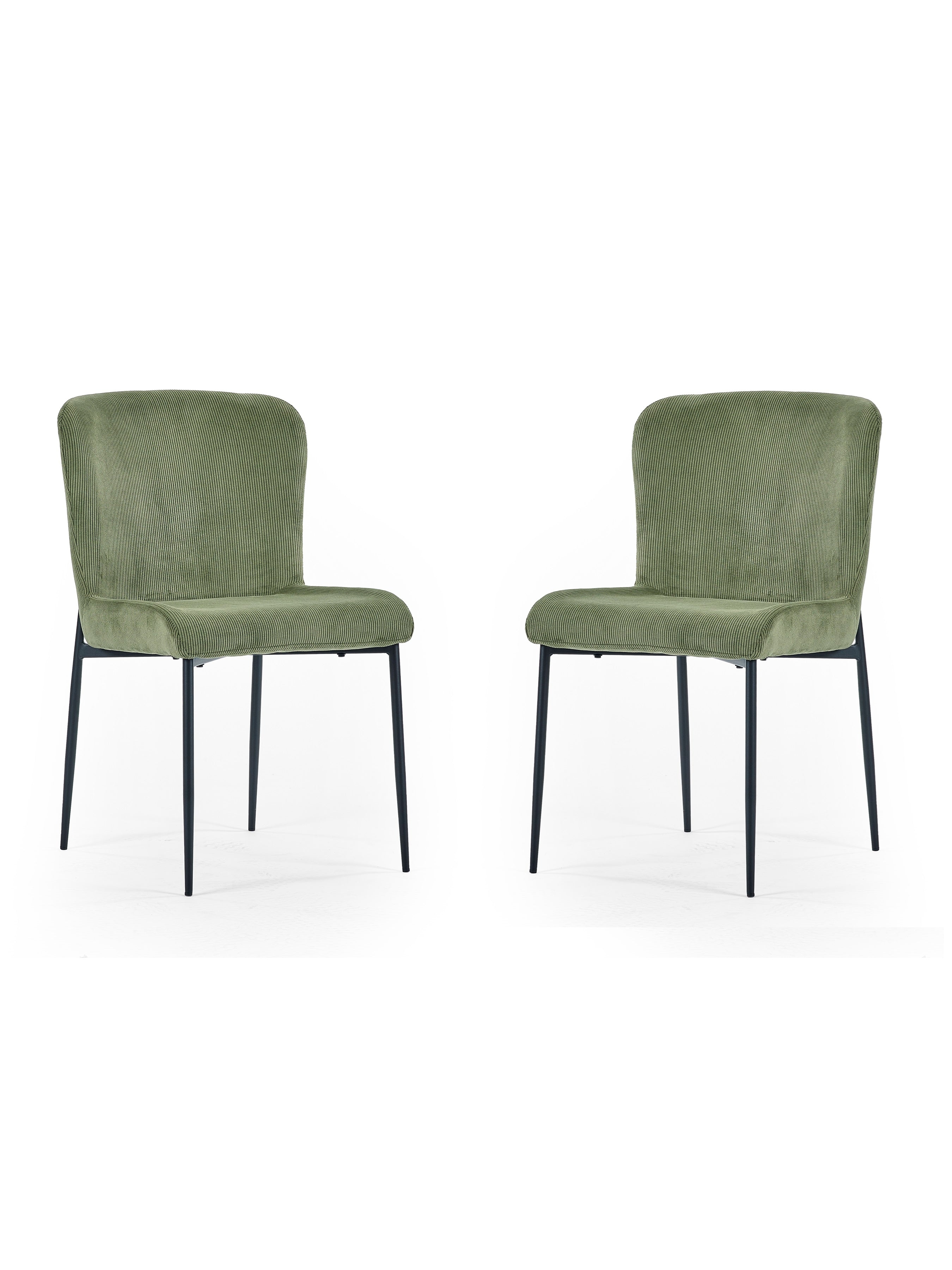 Leonie Dining Chairs - Green (Set of 2)