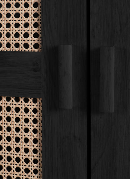 Sydney 2 Door Wardrobe - Black Ash